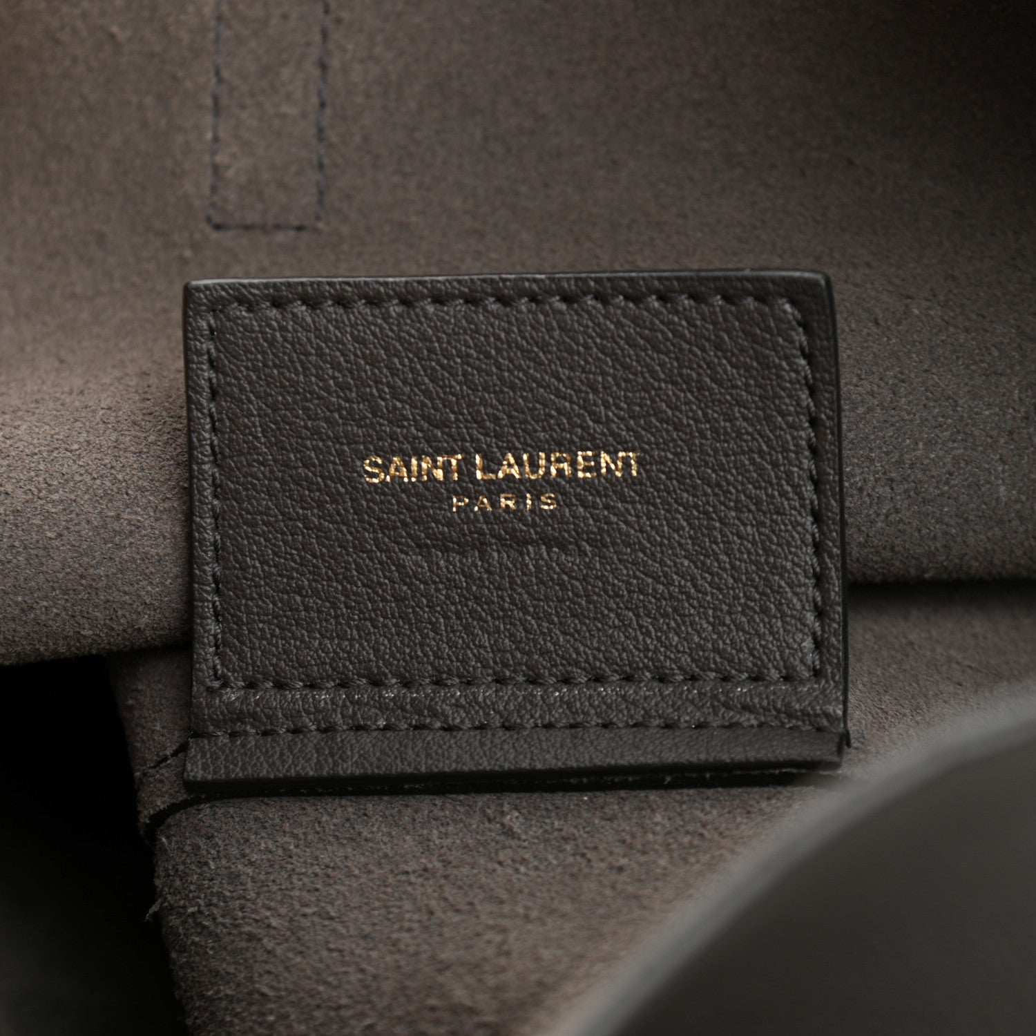 Saint Laurent Calfskin Large Shopping Tote Pebble 7 of 15