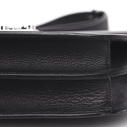MCM Grained Calfskin Patricia Park Avenue Crossbody Bag Black 9 of 10