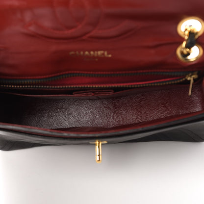 Chanel Lambskin Stitched Small Single Flap Black 6 of 10