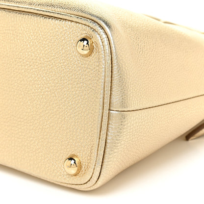 Burberry Prorsum Grainy Calfskin Medium Bloomsbury Gold 11 of 12