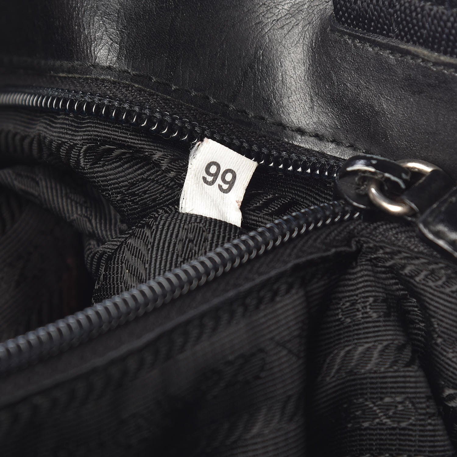 Prada Tessuto Nylon Nappa Tote Blue 7 of 17