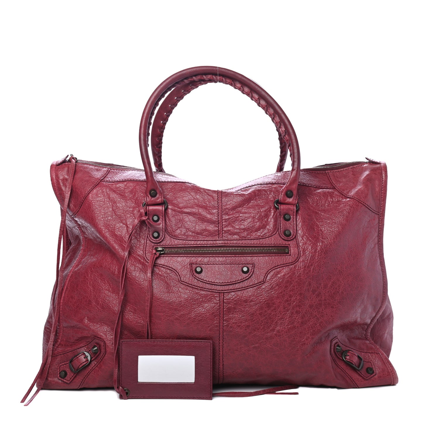 Agneau Classic Hardware Weekender Cassis