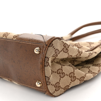 Gucci Monogram Calfskin Large Bardot Shoulder Bag Brown 17 of 17