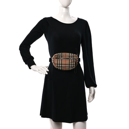 Burberry Nylon Vintage Check Small Cannon Bum Bag Archive Beige 2 of 8