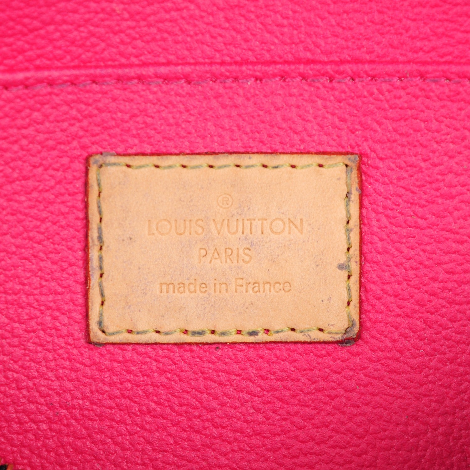 Louis Vuitton Monogram Multicolor Cosmetic Pouch Black Grenade 6 of 8
