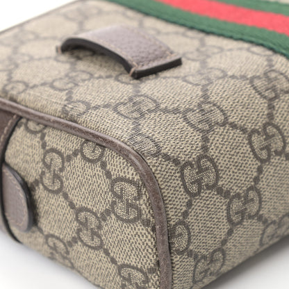 Gucci GG Supreme Monogram Web Small Ophidia Belt Bag 75 30 Dark Brown 11 of 14