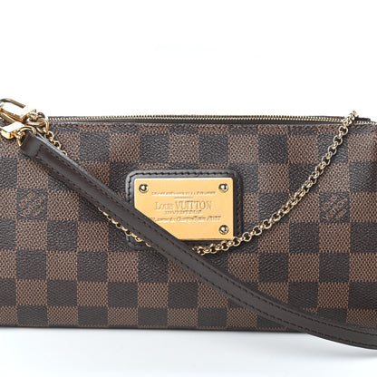 Louis Vuitton Damier Ebene Eva Clutch 7 of 9