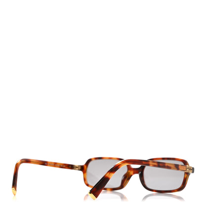Miu Miu Acetate Rectangle Regard Sunglasses SMU11Z-F Camel Beige 4 of 7
