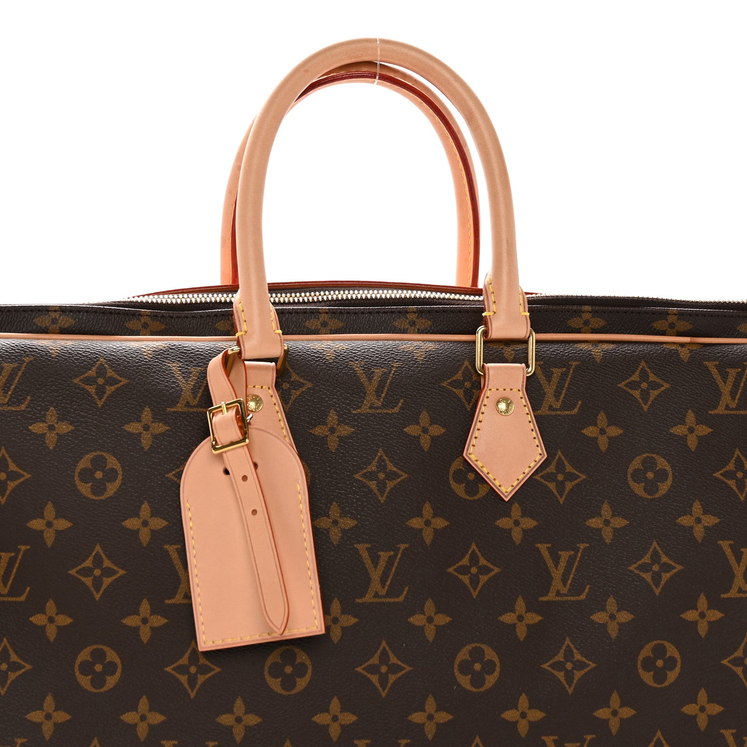 Louis Vuitton Monogram Garment Cover 2 Hangers 7 of 19