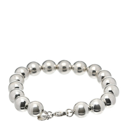 Tiffany Sterling Silver 10mm HardWear Ball Bracelet 3 of 7