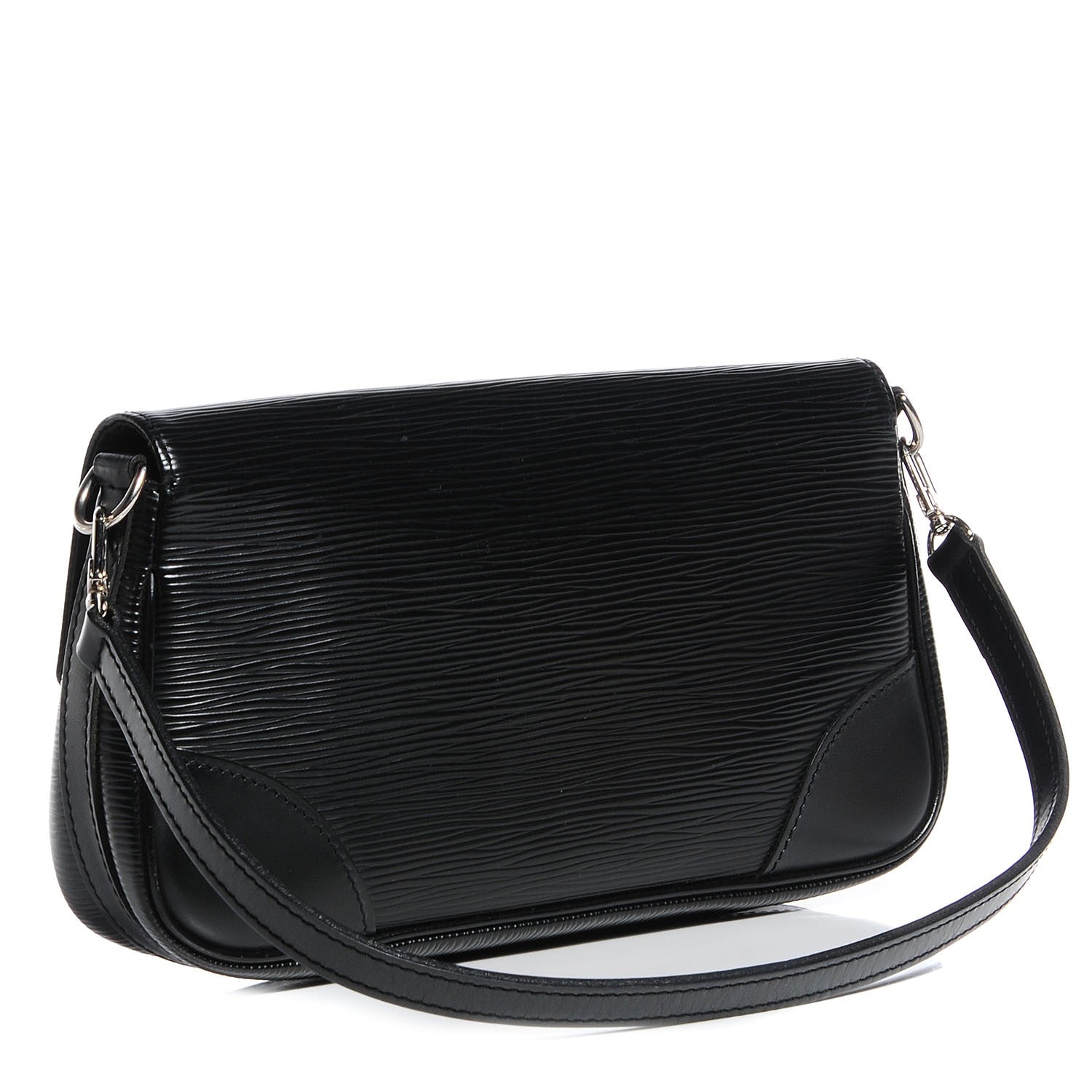 Louis Vuitton Epi Segur Pochette Black 3 of 8
