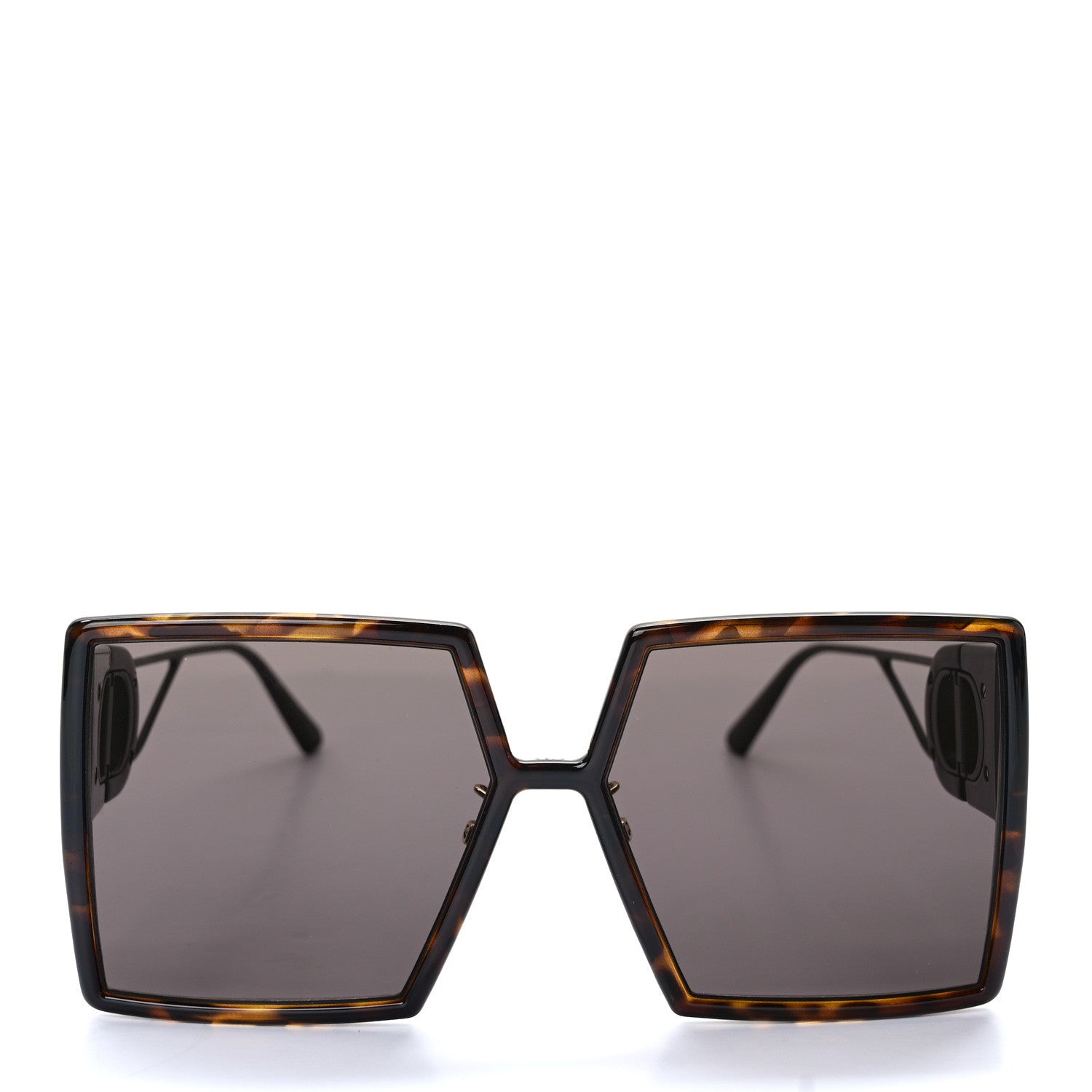 Christian Dior Square 30 Montaigne Sunglasses Tortoise 2 of 8