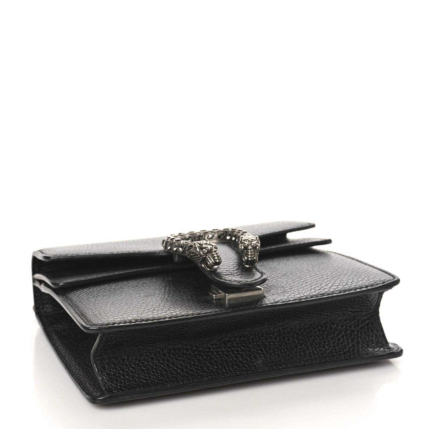 Gucci Calfskin Mini Dionysus Shoulder Bag Black 4 of 10