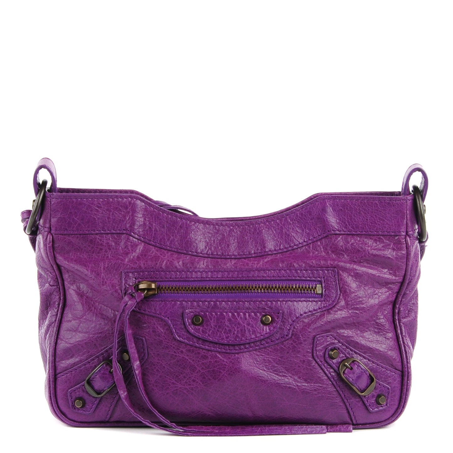 Agneau Classic Hardware Hip Ultraviolet