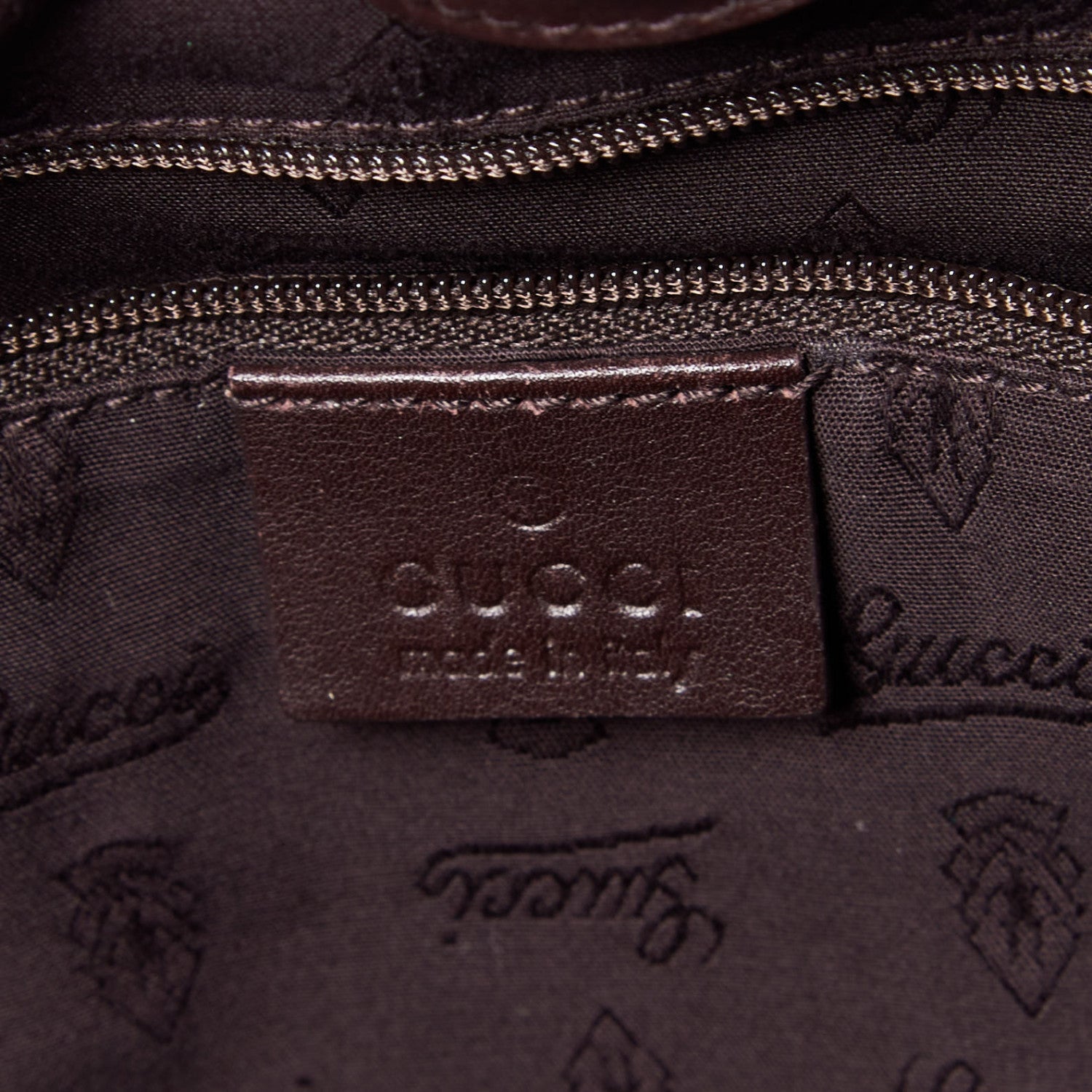Gucci Guccissima Medium Sukey Tote Chocolate 7 of 8