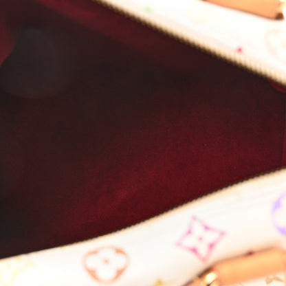 Louis Vuitton Monogram Multicolor Speedy 30 White 5 of 14