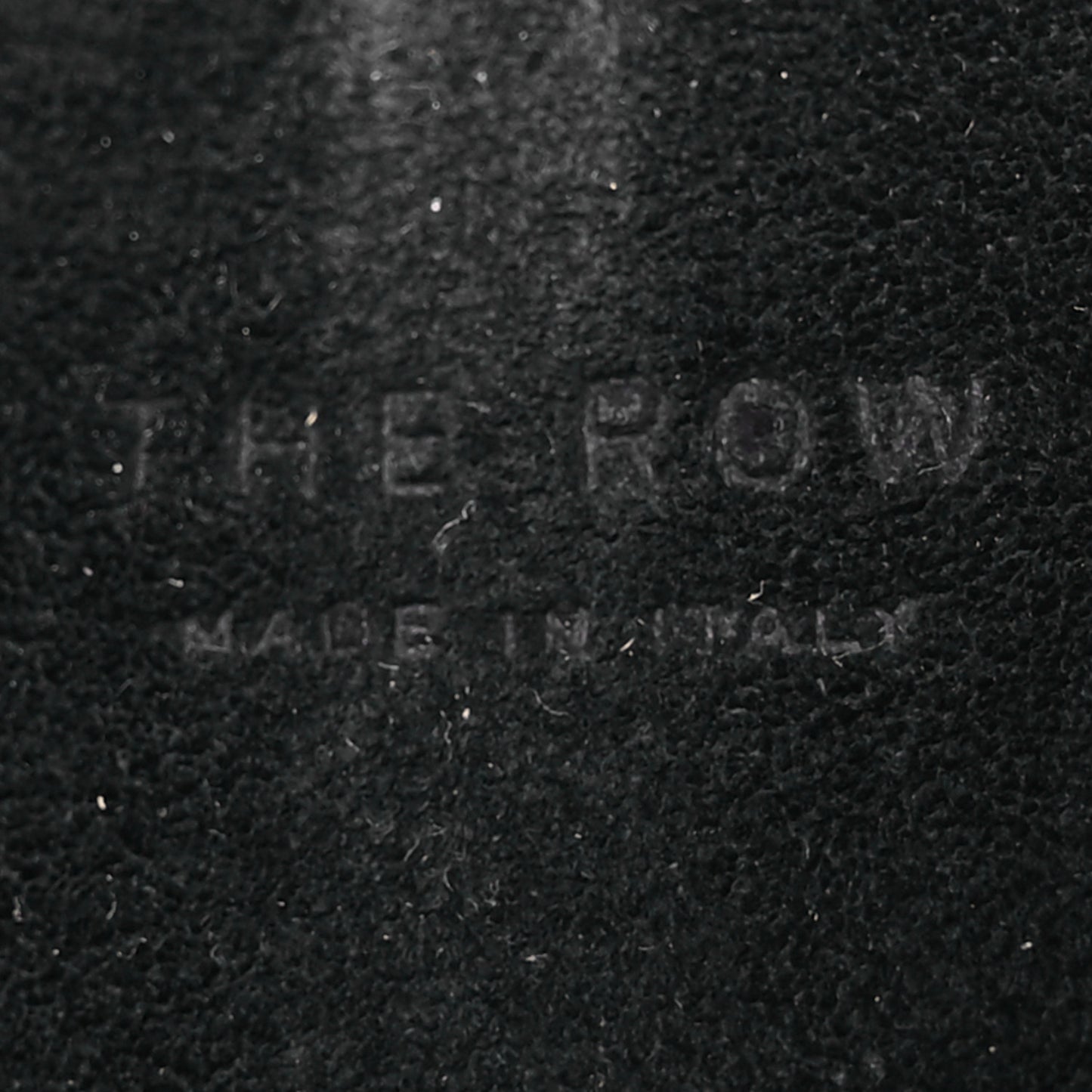 Grained Calfskin Small N/S Park Tote Black