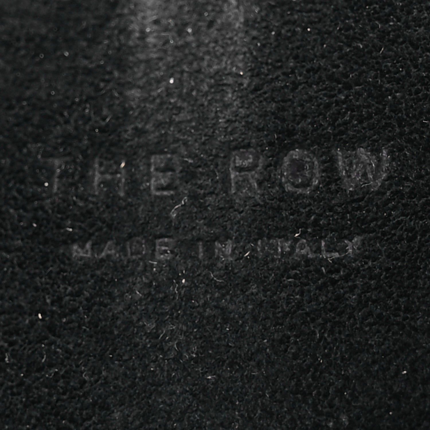 The Row Grained Calfskin Small N/S Park Tote Black 6 of 12