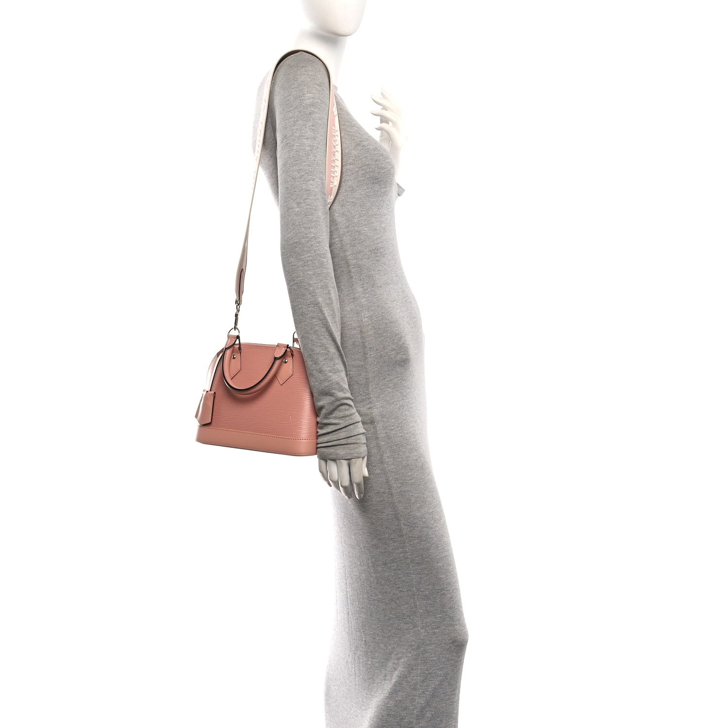 Louis Vuitton Epi Jacquard Alma BB Rose Trianon 2 of 9