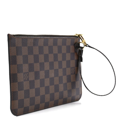 Louis Vuitton Damier Ebene Neverfull MM GM Pochette 3 of 11