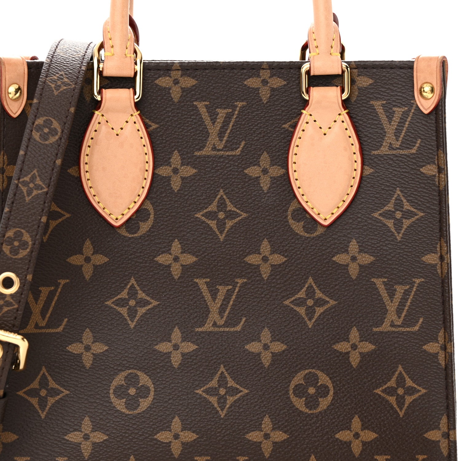Louis Vuitton Monogram Sac Plat BB 7 of 13