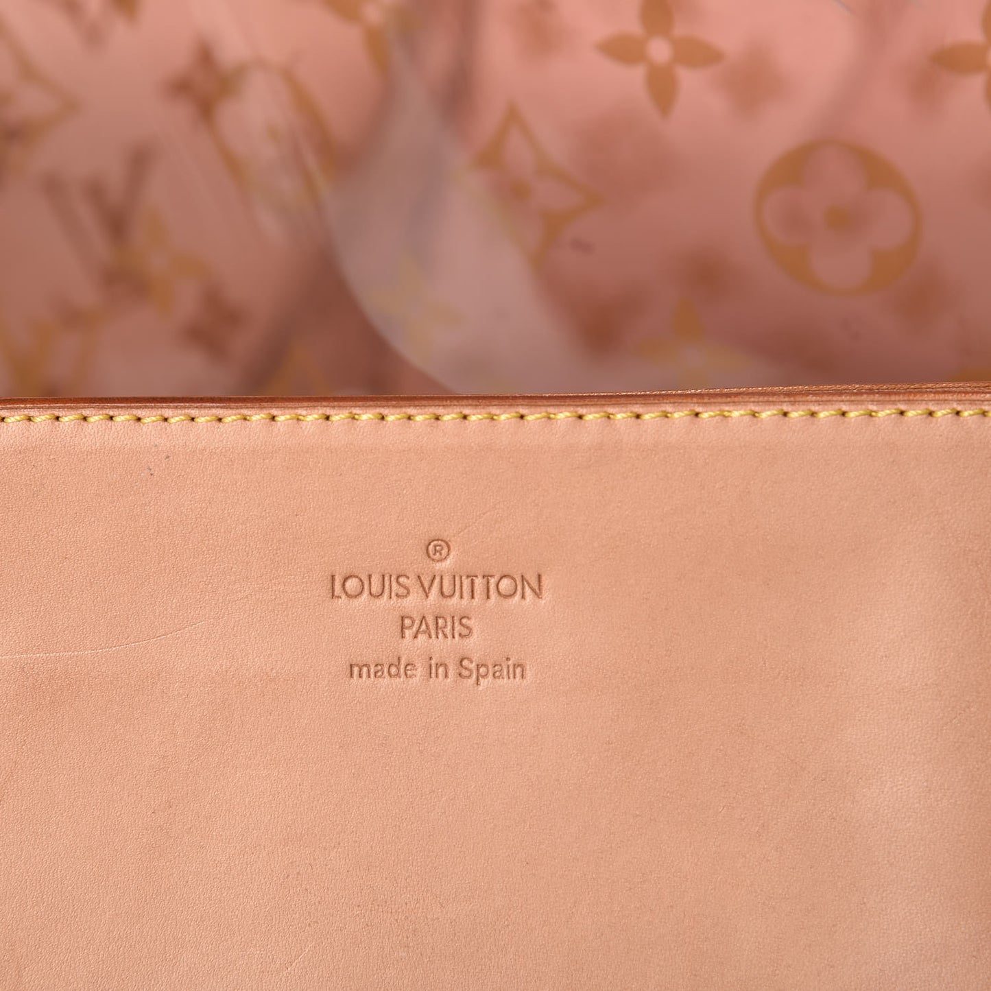 Vinyl Monogram Ambre Sac Cabas GM