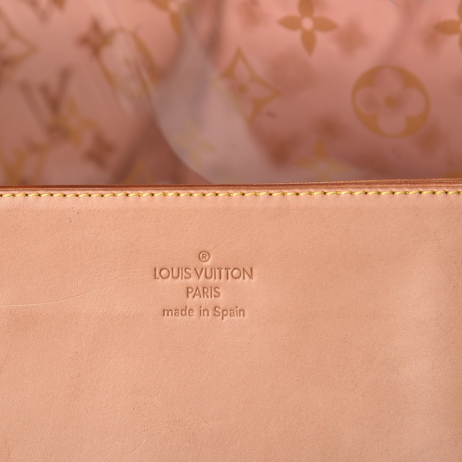 Louis Vuitton Vinyl Monogram Ambre Sac Cabas GM 7 of 13