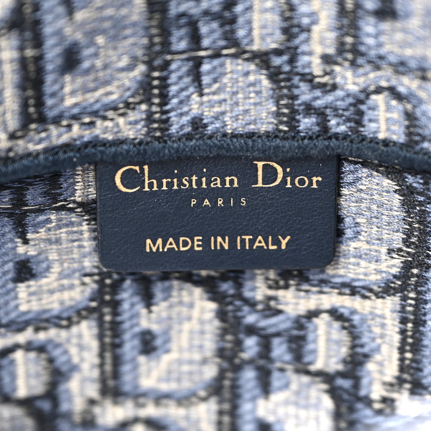 Oblique Slim Saddle Pouch Blue