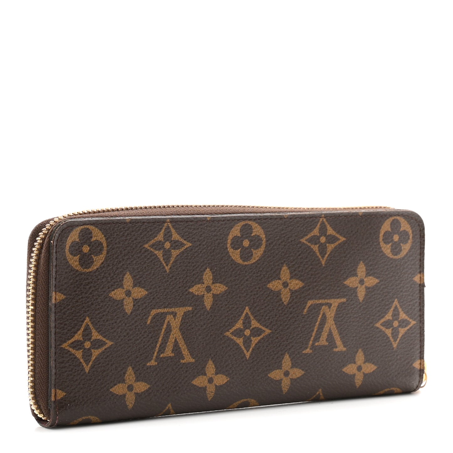 Monogram Clemence Wallet Fuchsia
