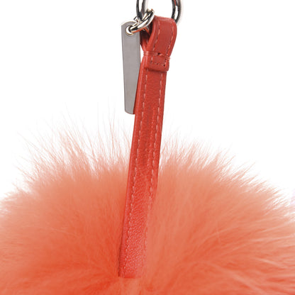 Fendi Fox Fur I ABCharm Bag Charm Orange 3 of 4