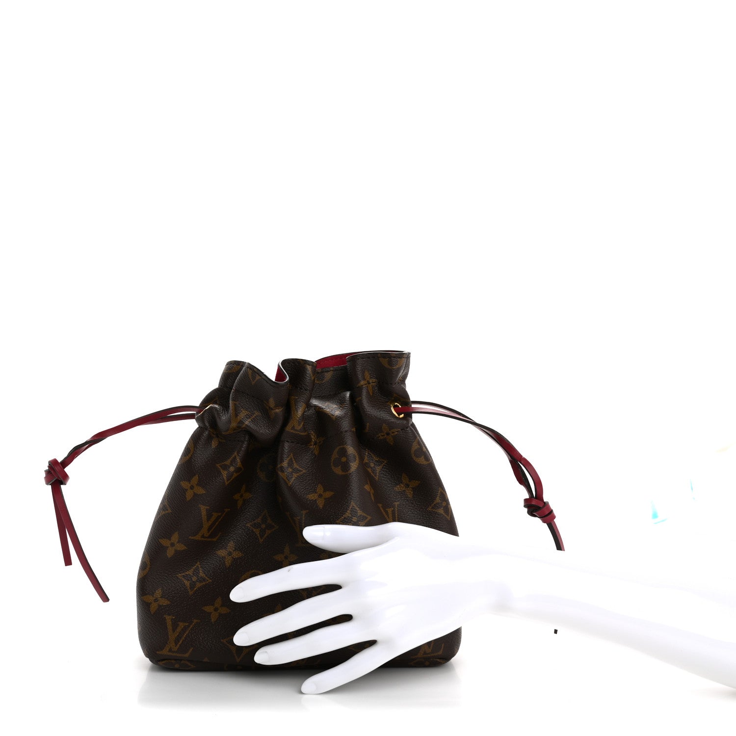 Louis Vuitton Monogram Pouch Noe Fuchsia 2 of 7