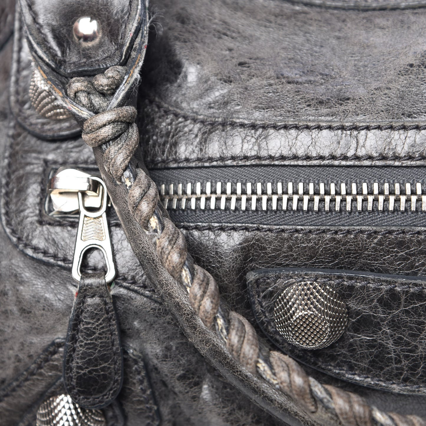 Agneau Giant 21 Silver Hardware City Anthracite
