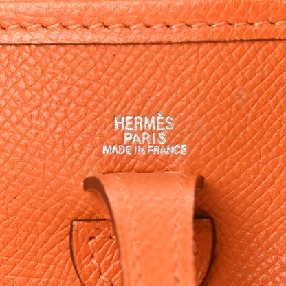 Hermes Epsom Evelyne TPM Orange 5 of 17