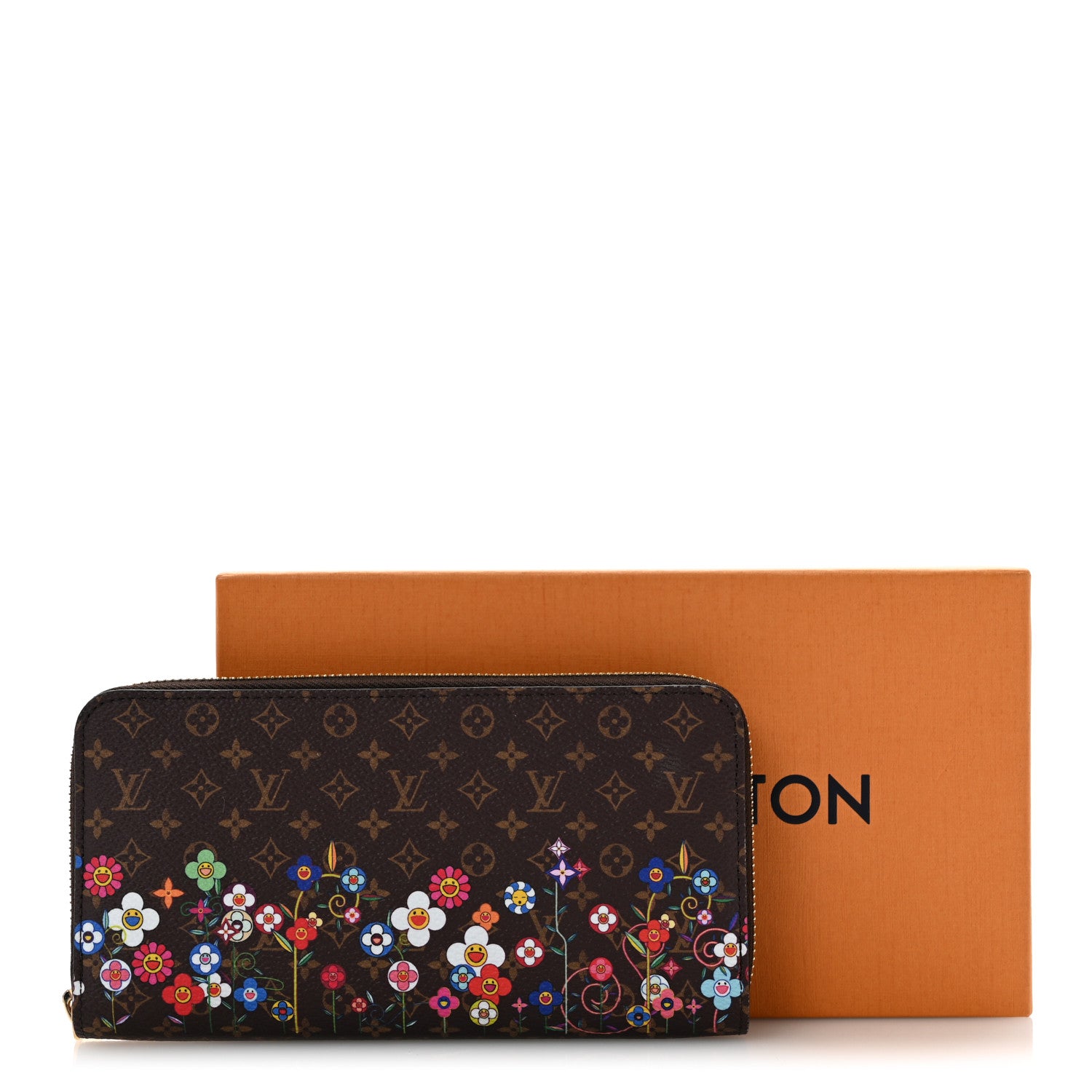 Louis Vuitton LV X TM Monogram Flowers Zippy Wallet 1890765