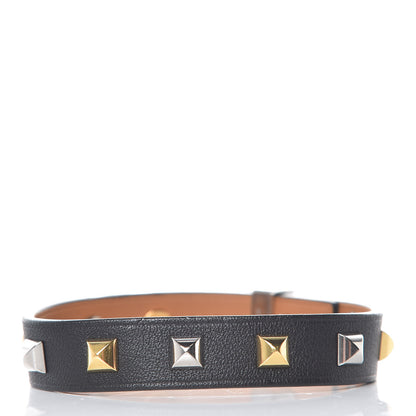 Hermes Swift Mini Dog Clous Carres Bracelet T2 Black 3 of 5
