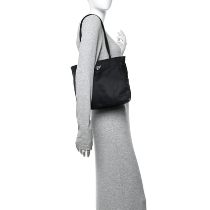 Prada Tessuto Nylon Tote Black 2 of 11