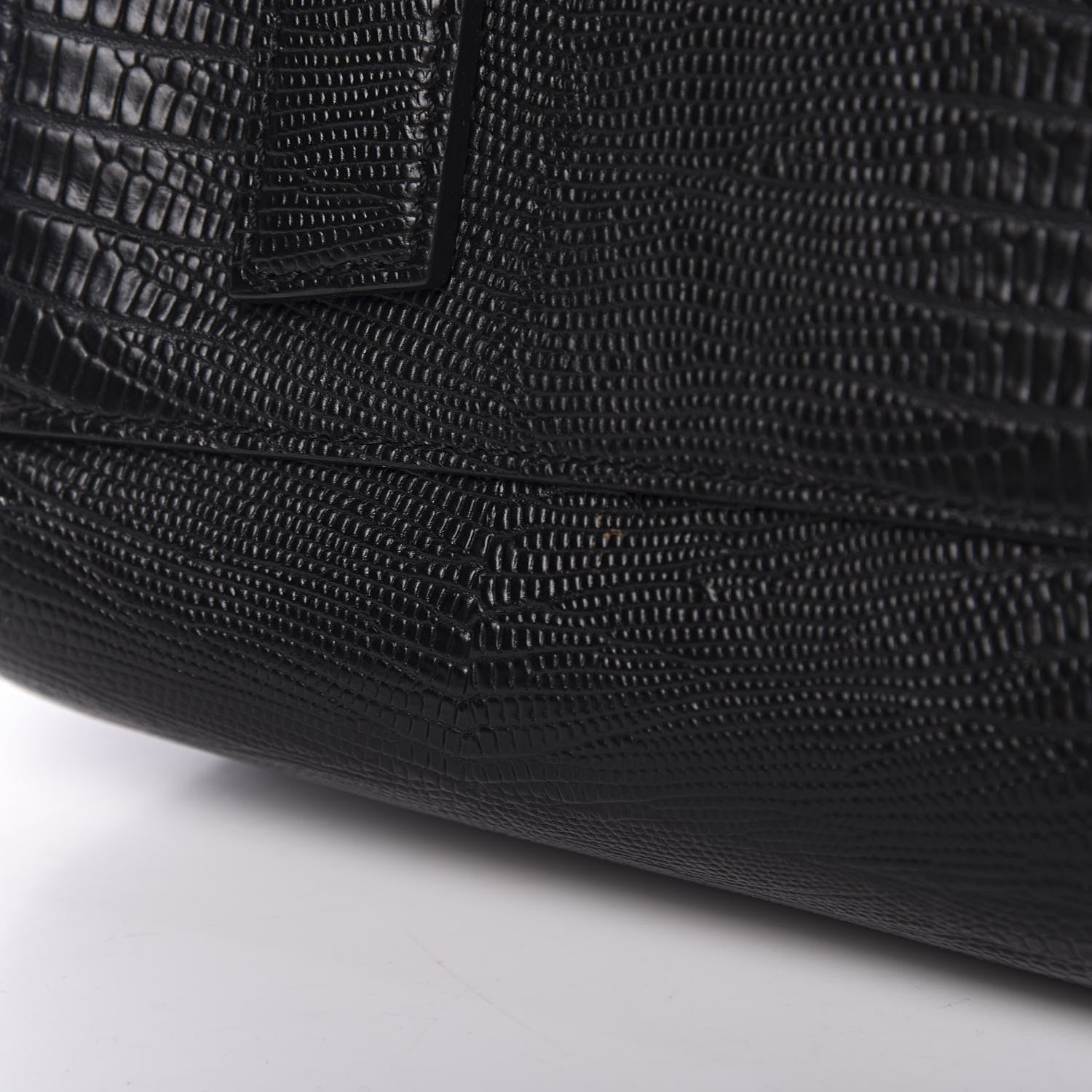 Givenchy Calfskin Lizard Embossed Medium Antigona Black 8 of 13