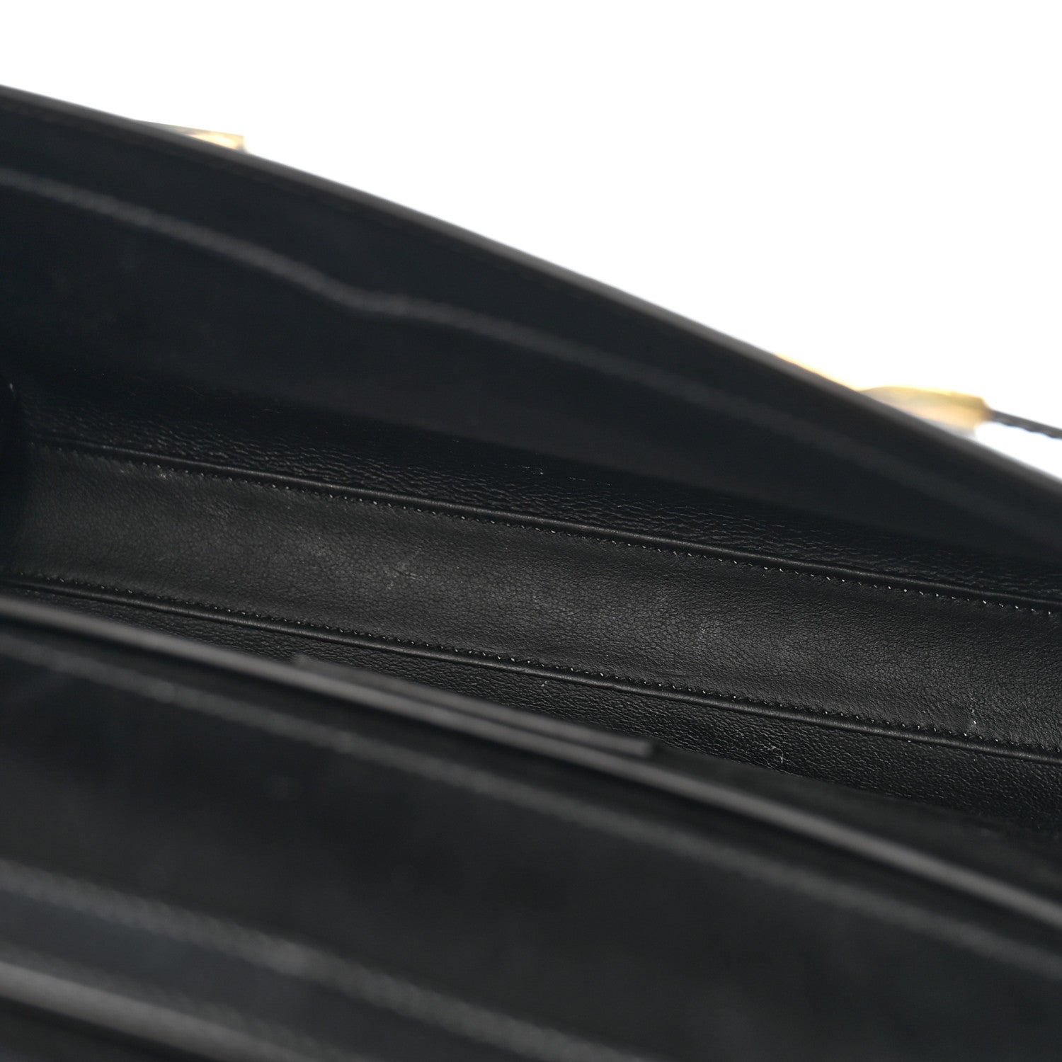 Saint Laurent Smooth Calfskin Small Manhattan Shoulder Bag Black 4 of 12