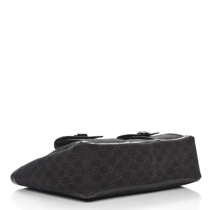 Gucci Monogram Abbey D Ring Tote Dark Brown 4 of 9