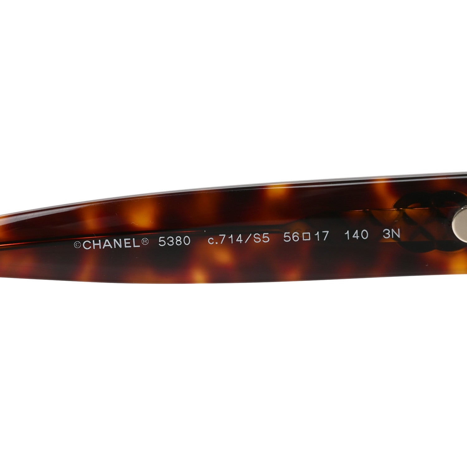 Chanel Acetate Runway Square Sunglasses 5380 Dark Tortoise 5 of 7