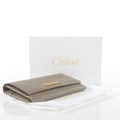 Chloe Lambskin Fold Over Pochette Motty Grey 4 of 7