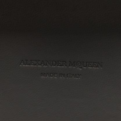 Alexander McQueen Crystal Knuckle Clutch Charm Silver Black Silver 6 of 10