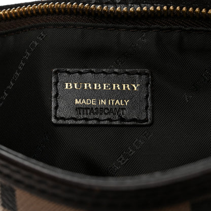 Burberry Haymarket Check Clara Pochette Chocolate 6 of 9