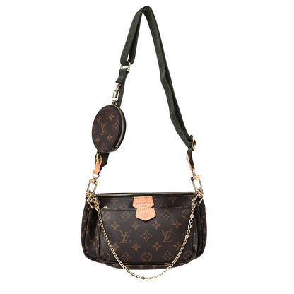 Louis Vuitton Monogram Multi Pochette Accessories Kaki 1 of 14