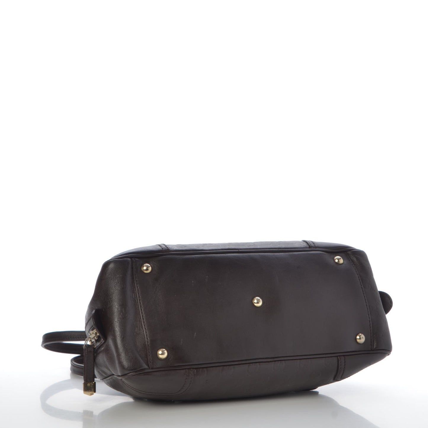 Guccissima Small Princy Satchel Brown