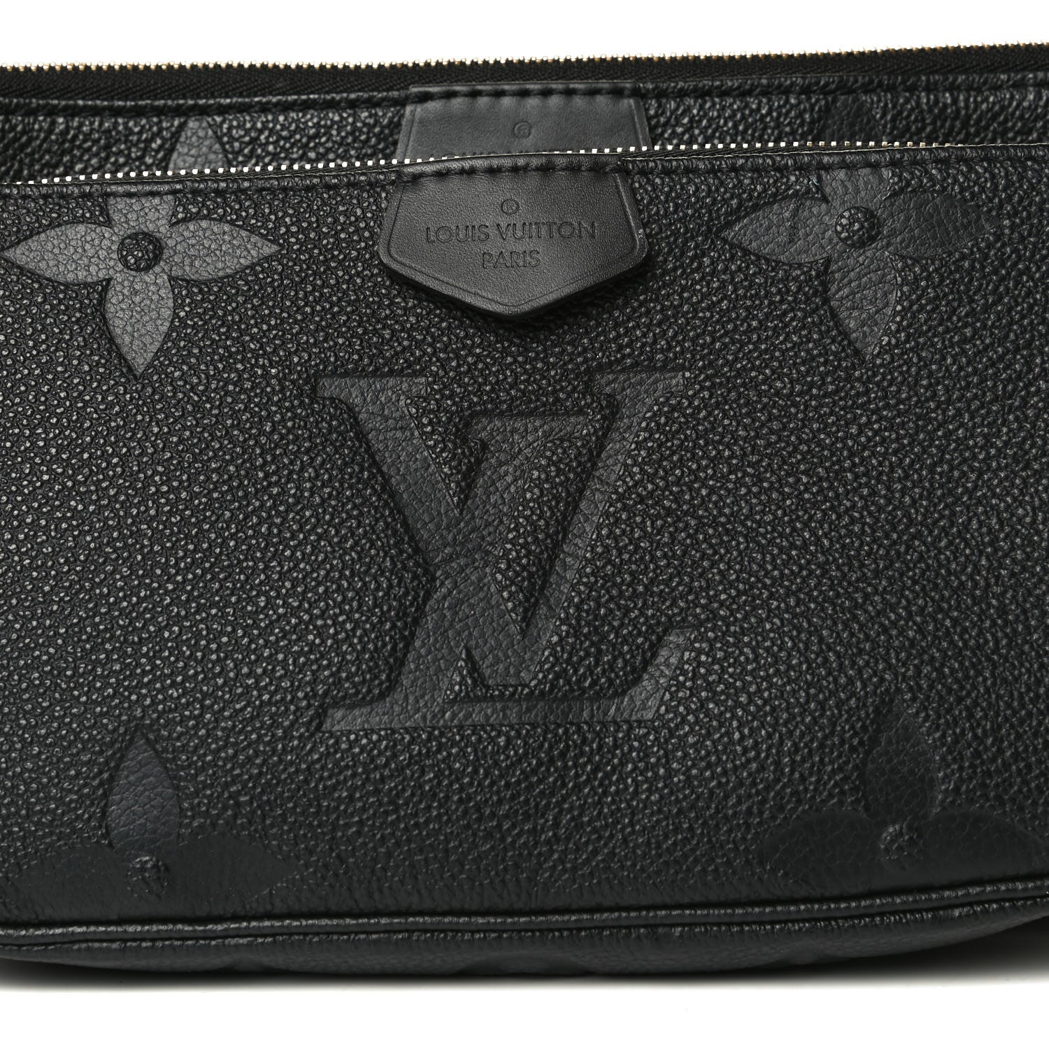 Louis Vuitton Empreinte Monogram Giant Multi Pochette Accessories Black 7 of 12