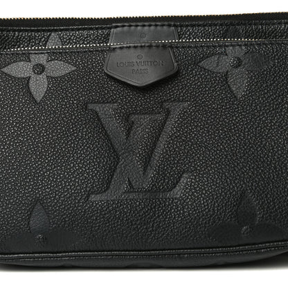 Louis Vuitton Empreinte Monogram Giant Multi Pochette Accessories Black 7 of 12