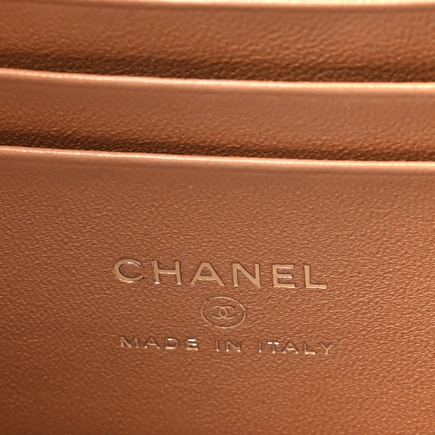 Chanel Lambskin Quilted Small Top Handle Vanity Case With Chain Ecru Dark Beige 6 of 10