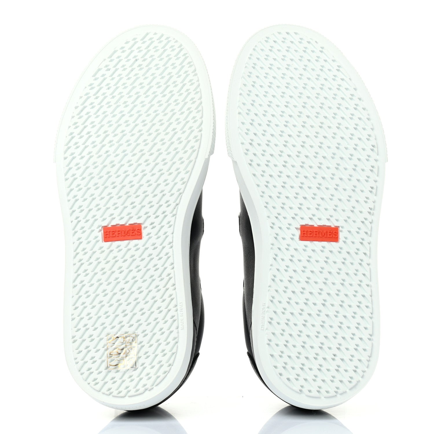 Hermes Calfskin Day Sneakers 36 Black 5 of 9