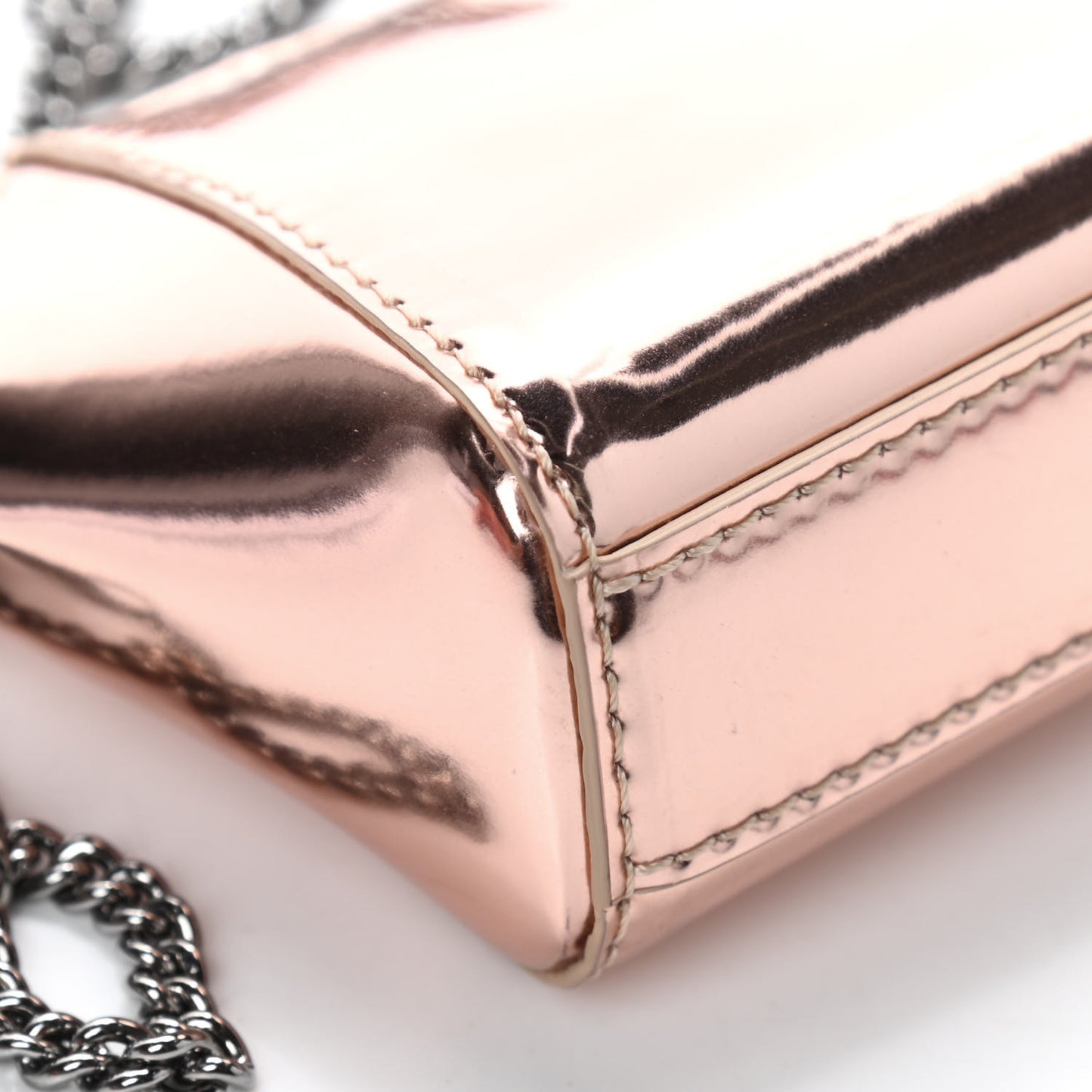 Metallic Baby Antigona Light Pink